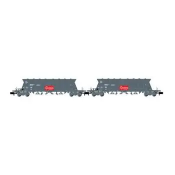 ACCIONA, 2-tlg Set 4-achs. Selbstentladewagen Faoos