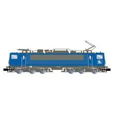 Presse, Elektrolokomotive BR 155, Einarm-Stromabnehmer, blau, Ep. VI