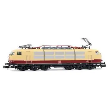 DB AG, Elektrolokomotive 750 003, lange Karosserie, rot/beige, ep. V, DCC-Sound