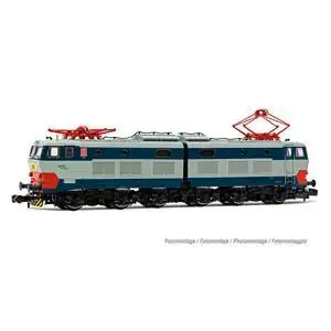 FS, Elektrolokomotive E.656, Modell, Serie 2, Blau/Grau