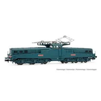 SNCF, Elektrolokomotive CC 14004, mit 4 Scheinwerfern, Blau