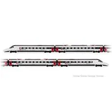 SBB, ETR 610 1. Serie, ICN-Lackierung mit roten Türen, 4er-Basisset, Ep. VI SBB, ETR 610 1. Serie, ICN-Lackierung mit roten Türen, 4er-Basisset, Ep. VI