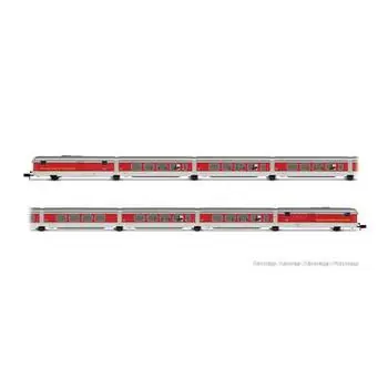 RENFE, 8er-Basisset Talgo III RD TEE KatalanischerTalgo, Originallackierung, Ep. III
