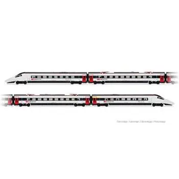 SBB, ETR 610 1. Serie, ICN-Lackierung mit roten Türen, 4er-Basisset, Ep. VI, DCC-Sound