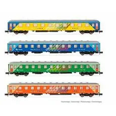 RENFE, 4-tlg. Set Reisezugwagen 15000, Chartren