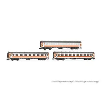 RENFE, 3-tlg. Set Reisezugwagen 5000