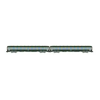 SNCF, 2-tlg. Set DEV AO Reisezugwagen B9