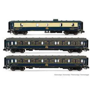CIWL, 3-tlg. Set, Flèche d\'Or Reisezugwagen