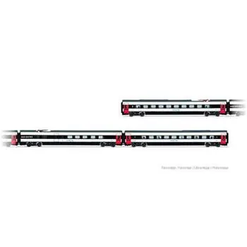 FS Trenitalia, ETR 610, neue EuroCity-Lackierung,3er-Zwischenset, Folge VI