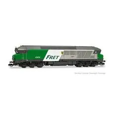 SNCF, 6-achsige Diesellokomotive CC 72010, FRET, EP. IV-V, BLE Sound