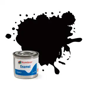 Nr. 85 Kohlen-Schwarz, satiniert, 14 ml