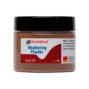 Weathering-Puder, Rost, dunkel, 45 ml
