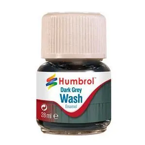 Enamel-Wash, Dunkelgrau, 28 ml