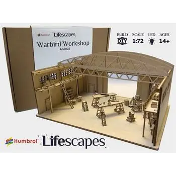 1/72 Lifescape: Flugzeug-Werkstatt