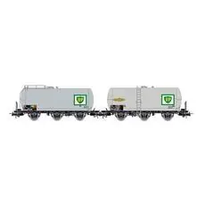 SNCF, 2-tlg. Set 3-achs. Kesselwagen