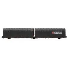 SNCF, 3-Achs-Gelenkplanenwagen Typ Lailps CITROËN