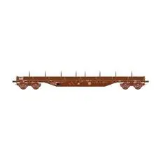 SNCF, 4-achs. Flachwagen Res mit Rungen