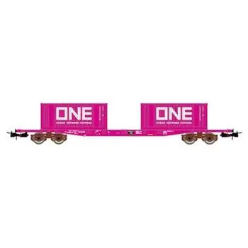 TOUAX, 4-achs. Containerwagen S7B