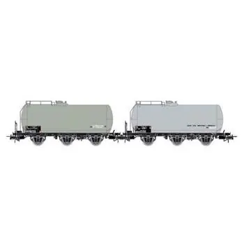 SNCF, 2-tlg. Set 3-achs. Kesselwagen