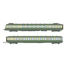 SNCF, 2-tlg. Dieseltriebwagen RGP II X 2716 mit Beiwagen XR 7719, mit Digital-Sound