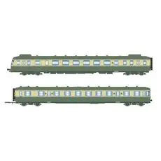 SNCF, 2-tlg. Dieseltriebwagen RGP II X 2712 mit Beiwagen XR 7714, mit Digital-Sound