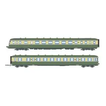SNCF, 2-tlg. Dieseltriebwagen RGP II X 2717 mit Beiwagen XR 7710, mit Digital-Sound