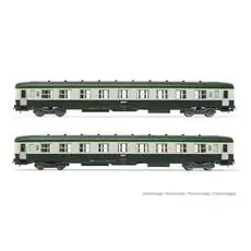 SNCF, 2-tlg. Set 2. Klasse Reisezugwagen DEV AO U59 (ex A9)