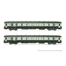 SNCF, 2-tlg. Set 2. Klasse Reisezugwagen DEV AO U59 (ex A9