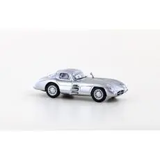 Mercedes Benz 300 SLR Uhlenhaut Coupe, silber, blau