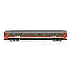FS, 2. Klasse Wagen UIC-Z1, Grau/Weiß, Intercity Giorno, Roter Streifen