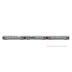 FS Trenitalia, ETR 610 neue EuroCity-Lackierung, Ep. VI, 3er-Zwischenset, Ep. VI
