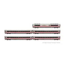 DB AG, ICE1, Tz 186 Chur, 5er-Set (1. Klasse+Ruhe.+ 3x 2. Modul) Bock auf Graubünden, ep. VI