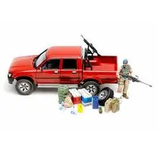 1/35 Pick-up mit Zubehör