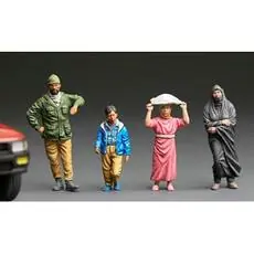 1/35 Naher Osten, Personen auf der Straße