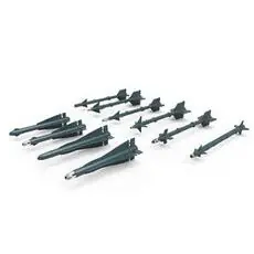 1/48 Luft-Luft Raketen, Kurzstrecke