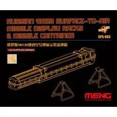 1/35 9M38, Boden-Luftrakete mit Raketen-Container, Resin