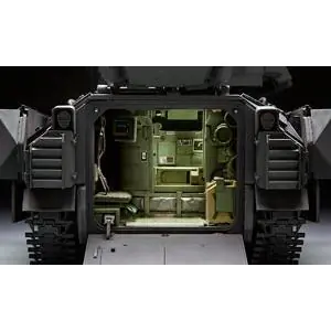 1/35 Bradley M3A3 mit BUSK III, Inneneinrichtung