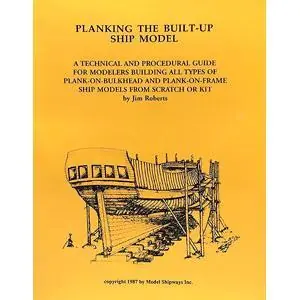 Planking the Built-up ship model
