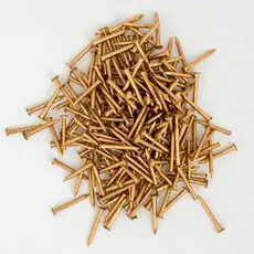 Beschichtete Messingnägel, 0,71 x 12 mm, 200 Stück