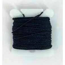 Takel-Garn, schwarz, 1,3 mm x 4,57 Meter