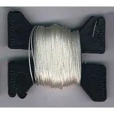 Takel-Garn, weiß, 0,5 mm x 9,14 Meter