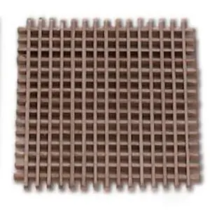 Gitter, Walnuss, 2 1/4x2 1/4 x1/16, Lasercut, 8 Stück