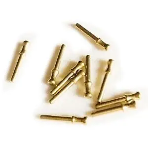 Belegnagel, Messing, 8 mm, 20 Stück
