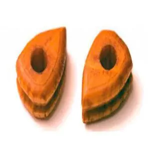 Jungfer, Walnuss, 7 mm, 20 Stück