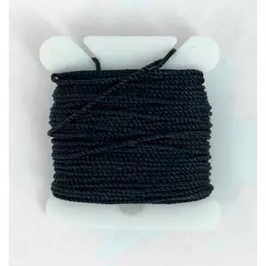 Takel-Garn, schwarz, 0,7 mm x 9,14 Meter