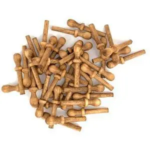 Belegnagel, Walnuss, 18 mm, 40 Stück