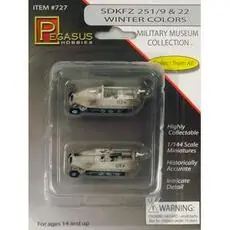 1/144 SdKFZ 251/9 & 22, Winter, Fertigmodelle