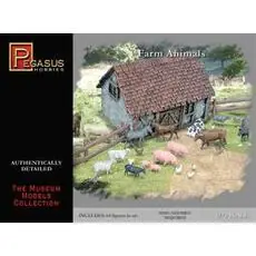 1/72 Amerikanische Geschichte:Farmtiere