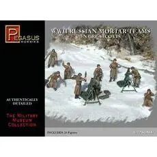 1/72 WW II: Russische Mörser-Crew