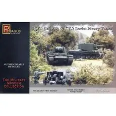 1/72 KV-1 (Early) & KV-2, 2 Bausätze
